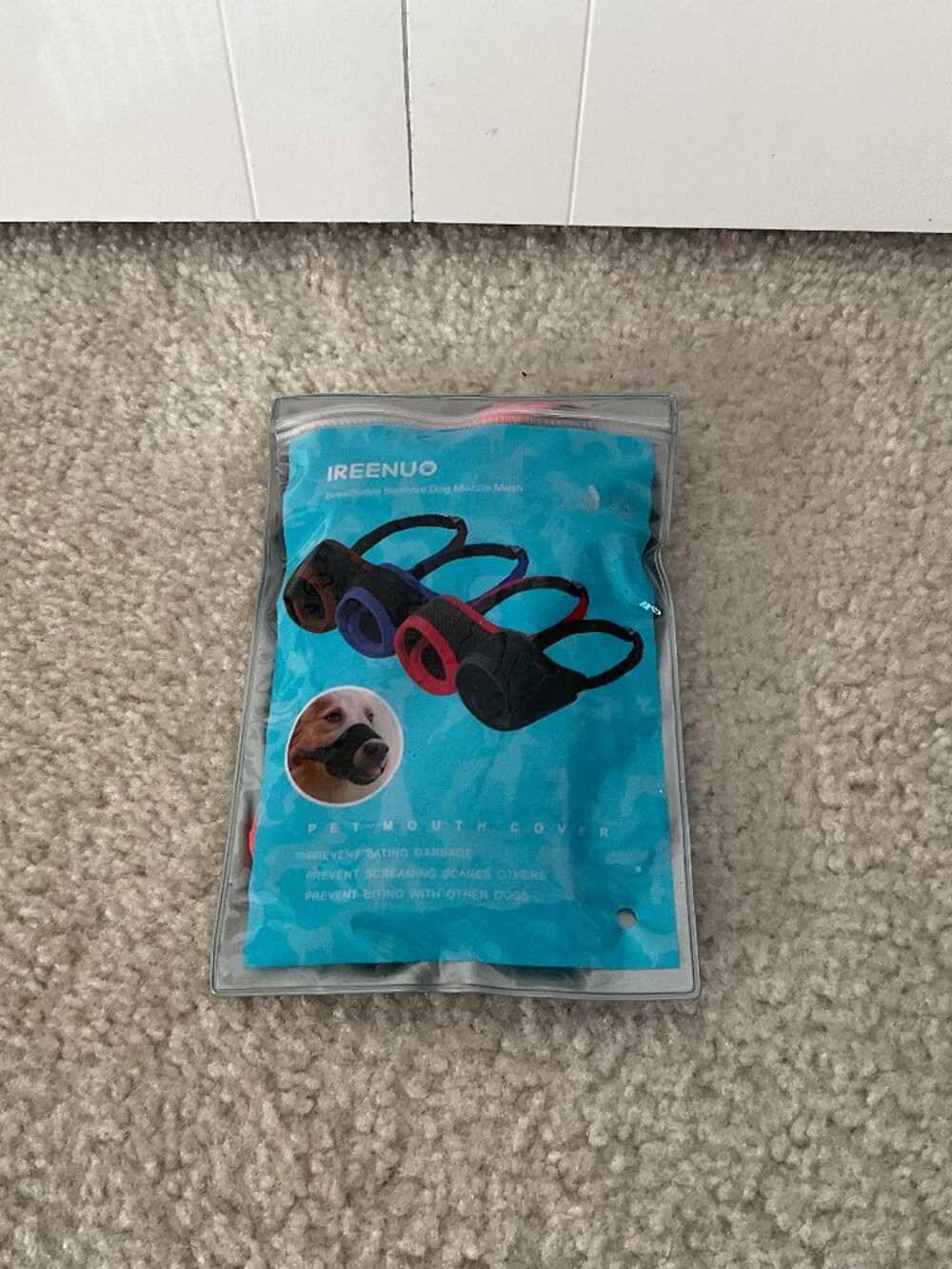 IREENUO Dog Muzzle Cover - Size S